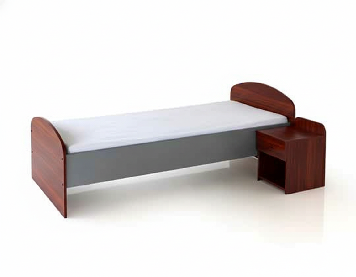 Plain Single Bed