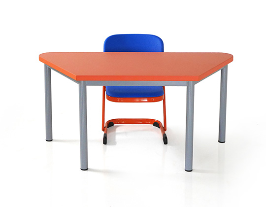 Happy Trapezoid Table